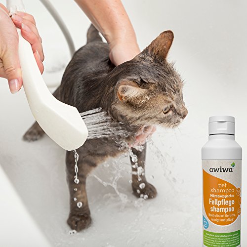 awiwa® Hundeshampoo& Katzenshampoo für langes Fell und Kurzhaar - 100% Bio - 3