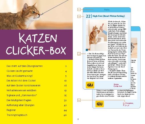 Katzen-Clicker-Box: Plus Clicker für  sofortigen Spielspaß (GU Tier-Box) - 8