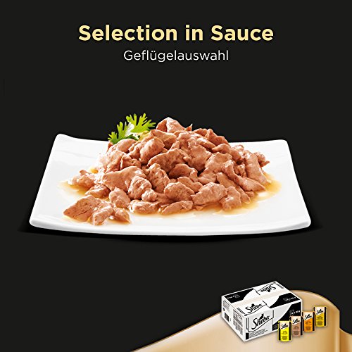 Sheba Katzenfutter Selection in Sauce, für ausgewachsene Katzen, Geflügel Variation in Sauce, 1er Pack (1 x 72 x 85 g) - 2