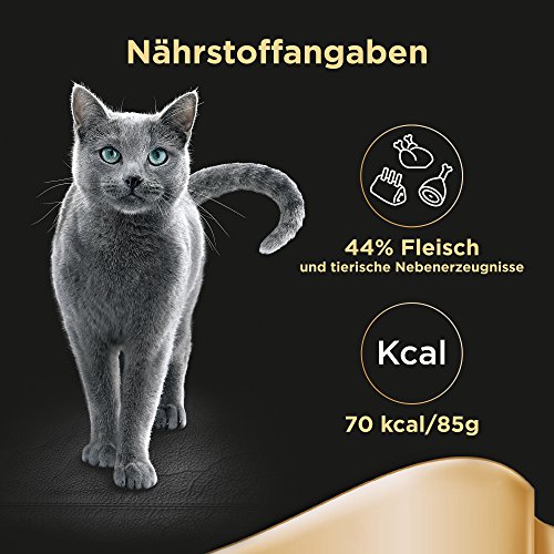 Sheba Katzenfutter Selection in Sauce, für ausgewachsene Katzen, Geflügel Variation in Sauce, 1er Pack (1 x 72 x 85 g) - 6