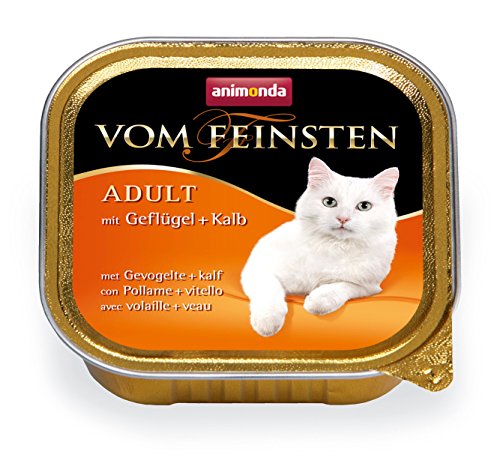 Animonda Vom Feinsten Adult Nassfutter für ausgewachsene Katzen Geflügel-Kreation Mix, 32 x 100 g - 5