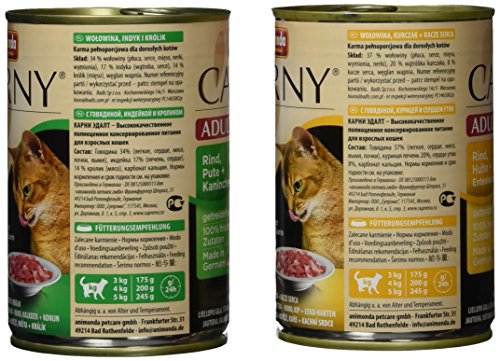 animonda Carny Adult Katzenfutter Mix2, Nassfutter für erwachsene Katzen, 12er Pack (12 x 400 g) - 5