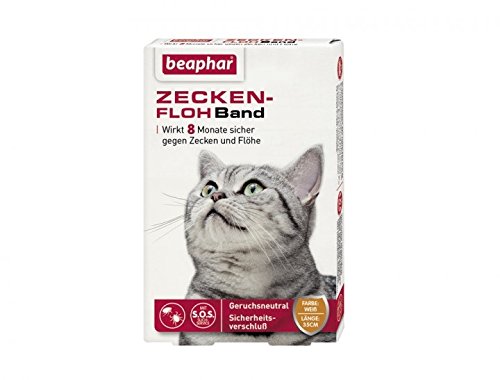 Zecken-Flohband "S.O.S" Katze  35 cm