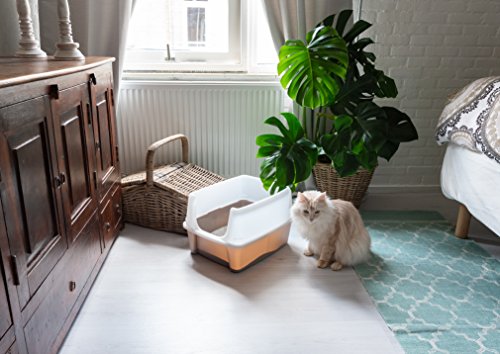 Iris Katzentoilette mit Rand und Schaufel 'Cat Litter Box', Plastik, 48,5 x 38 x 30,5 cm - 5