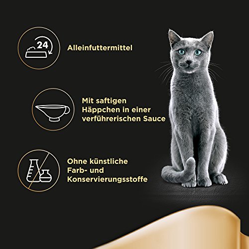 Sheba Adult Katzen-/Nassfutter Multipack, für erwachsene Katzen Selection in Sauce Feine Vielfalt, 48 Portionsbeutel (4 x 12 x 85 g) - 4