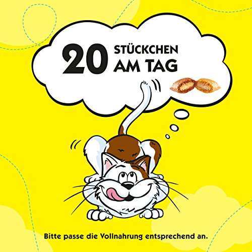 Dreamies Katzensnacks Katzenleckerli Mix mit Lachs und Käse, 6 Packungen (6 x 60g) - 8