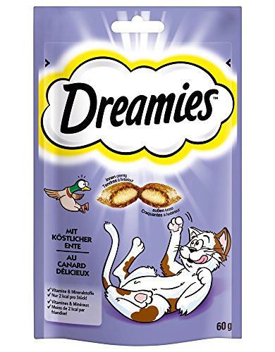 Dreamies Katzensnacks/Klassiker Klassiker, mit Ente, 6 Beutel (6 x 60 g) - 3