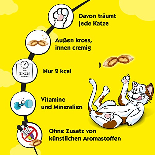 Dreamies Katzensnacks/Klassiker Klassiker, mit Thunfisch, 6 Beutel (6 x 60 g) - 4