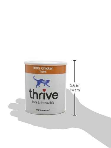 Thrive Katze 100% Hähnchen Snacks MaxiTube - 6