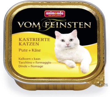 Animonda vom Feinsten für kastrierte Katzen 6 x 100 g - Pute & Lachs