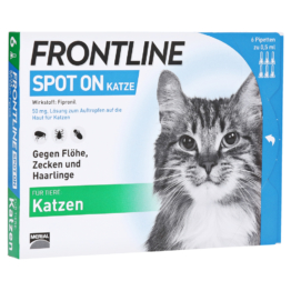 FRONTLINE Spot on K Lösung für Katzen 6 Stück