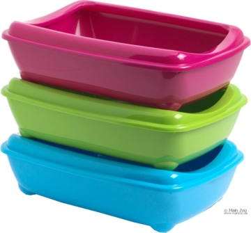 Katzentoilette mit Rand Arist-O-Tray Hawai - 42x30x11cm