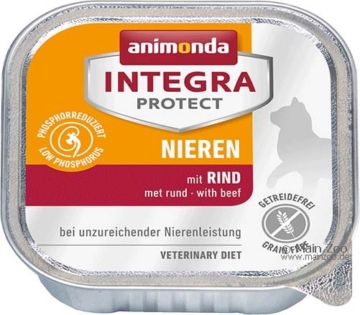 Animonda Cat Schale Integra Protect Niere, 6 x 100g - Rind